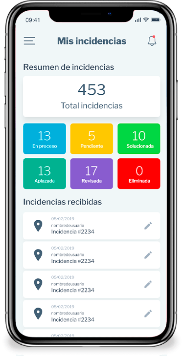 Imágen de muestra de la app para móviles