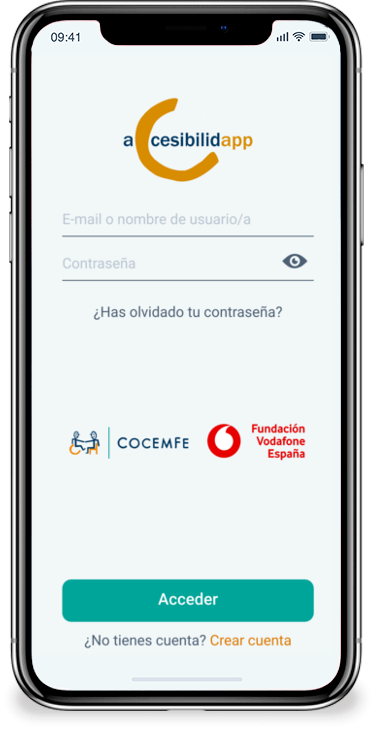 Imágen de muestra de la app para móviles