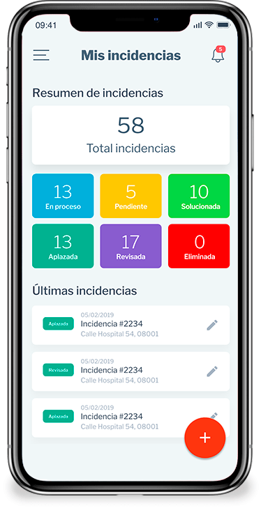 Imágen de muestra de la app para móviles